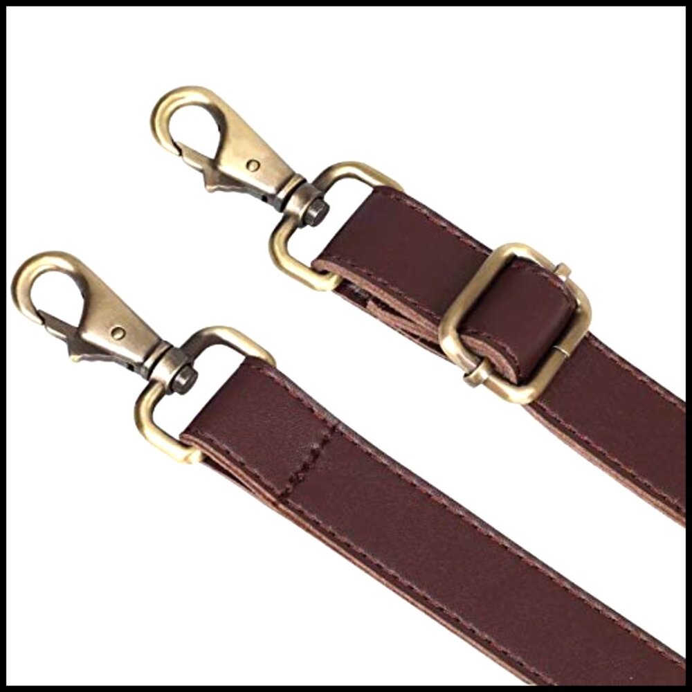 Adjustable Leather Shoulder Strap Universal Repla… - image 3